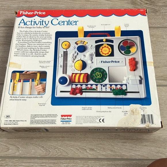 Fisher-Price Activity Center | Original box | 10 fun things for baby to do - Picture 4 of 5